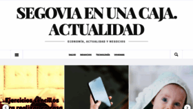 What Cajasegovia.es website looked like in 2020 (4 years ago)