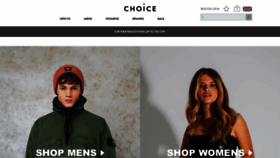 What Choicestore.com website looked like in 2020 (4 years ago)