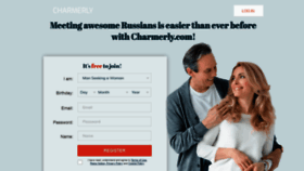 What Charmerly.com website looked like in 2020 (4 years ago)