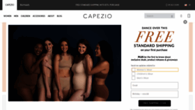 What Capeziodance.com website looked like in 2020 (4 years ago)