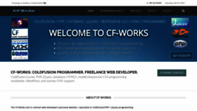 What Cf-works.com website looked like in 2020 (4 years ago)