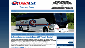 What Coachride.com website looked like in 2020 (4 years ago)