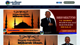 What Caglayancerit.bel.tr website looked like in 2020 (4 years ago)