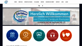 What Christus-centrum-kempen.de website looked like in 2020 (4 years ago)