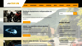 What Ctav.fr website looked like in 2020 (4 years ago)