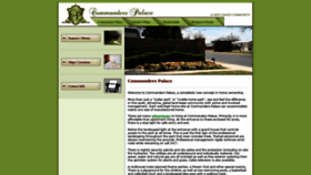 What Commanderspalacelubbock.com website looked like in 2020 (4 years ago)