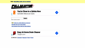 What Callhunter.com website looked like in 2020 (4 years ago)