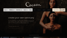 What Cocoonspa.com.au website looked like in 2020 (4 years ago)