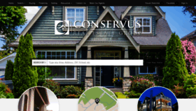 What Conservusrealestategroup.com website looked like in 2020 (4 years ago)