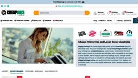 What Cheapink.com.au website looked like in 2020 (4 years ago)