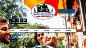 What Chgofoodtruckfest.com website looked like in 2020 (4 years ago)