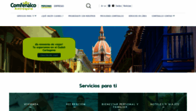 What Comfenalcoantioquia.com.co website looked like in 2020 (4 years ago)