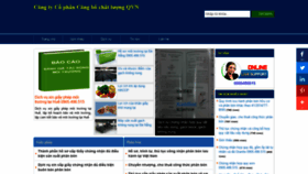 What Congbochatluong.org website looked like in 2020 (4 years ago)