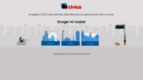 What Civico.com website looked like in 2020 (4 years ago)