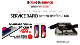 What Cellgsmservice.ro website looked like in 2020 (4 years ago)