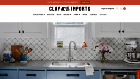 What Clayimports.com website looked like in 2020 (4 years ago)