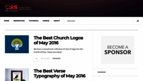 What Cssreligion.com website looked like in 2020 (4 years ago)
