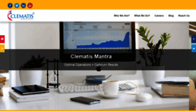 What Clematistechsol.com website looked like in 2020 (4 years ago)