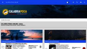 What Calabriapescaonline.it website looked like in 2020 (4 years ago)
