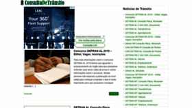What Consultadetransito.com.br website looked like in 2020 (4 years ago)