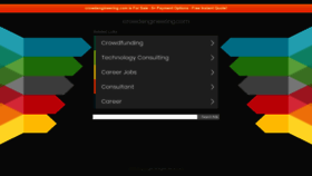 What Crowdengineering.com website looked like in 2020 (4 years ago)