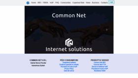 What Common-net.net website looked like in 2020 (4 years ago)