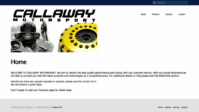 What Callawaymotorsport.com website looked like in 2020 (4 years ago)
