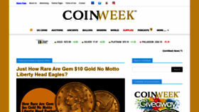 What Coinweek.com website looked like in 2020 (4 years ago)
