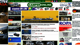 What Camperonline.it website looked like in 2020 (4 years ago)