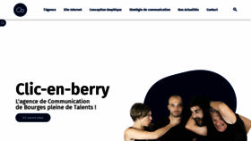 What Clic-en-berry.com website looked like in 2020 (4 years ago)