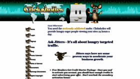 What Clickaholics.com website looked like in 2020 (4 years ago)