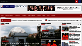 What Calabriareportage.it website looked like in 2020 (4 years ago)