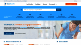 What Cloudinzicht.nl website looked like in 2020 (4 years ago)
