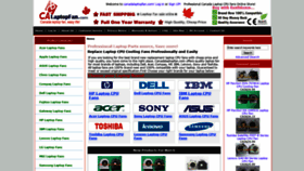 What Canadalaptopfan.com website looked like in 2020 (4 years ago)