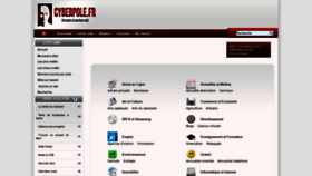What Cyberpole.fr website looked like in 2020 (4 years ago)
