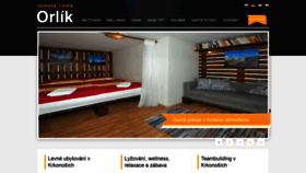 What Chataorlik.cz website looked like in 2020 (4 years ago)