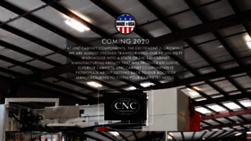 What Cnccabinetcomponents.com website looked like in 2020 (4 years ago)