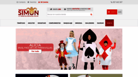 What Carnavalsimon.com website looked like in 2020 (4 years ago)