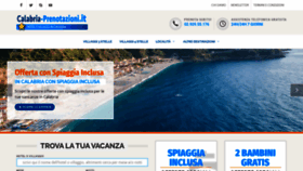 What Calabria-prenotazioni.it website looked like in 2020 (4 years ago)