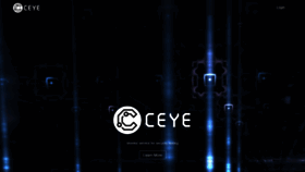What Ceye.io website looked like in 2020 (4 years ago)
