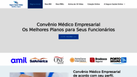 What Conveniomedicoempresarial.com.br website looked like in 2020 (4 years ago)