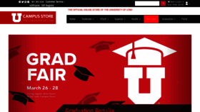 What Campusstore.utah.edu website looked like in 2020 (4 years ago)