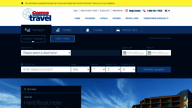 What Costcotravel.com website looked like in 2020 (4 years ago)
