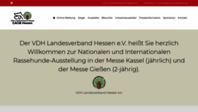 What Cacib-hessen.de website looked like in 2020 (4 years ago)