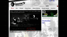 What Creepster.tv website looked like in 2020 (4 years ago)