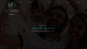 What Cafefinanciero.mx website looked like in 2020 (4 years ago)
