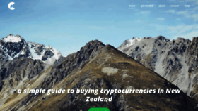 What Cryptokiwi.co.nz website looked like in 2020 (5 years ago)
