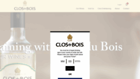 What Closdubois.com website looked like in 2020 (4 years ago)