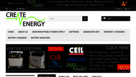 What Createenergy.co.za website looked like in 2020 (4 years ago)
