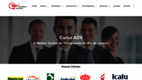 What Cursoadv.com.br website looked like in 2020 (4 years ago)